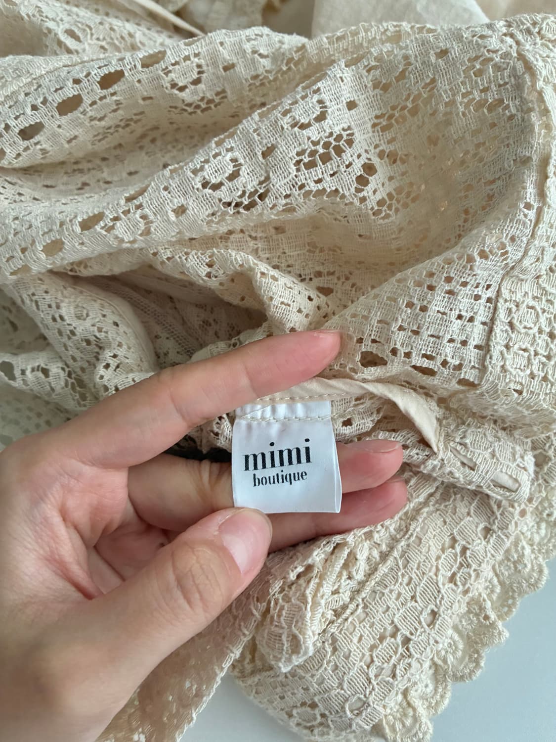 F) 미미부티크 베베 블라우스 베이지 상품이미지6