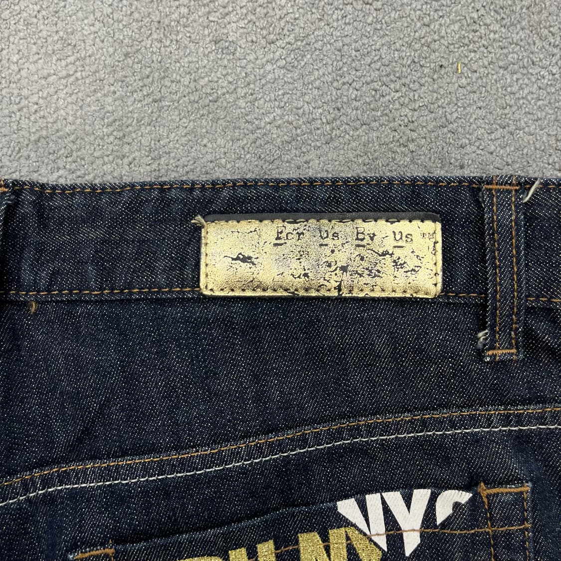 후부 올드스쿨 힙합 데님팬츠 상품이미지7