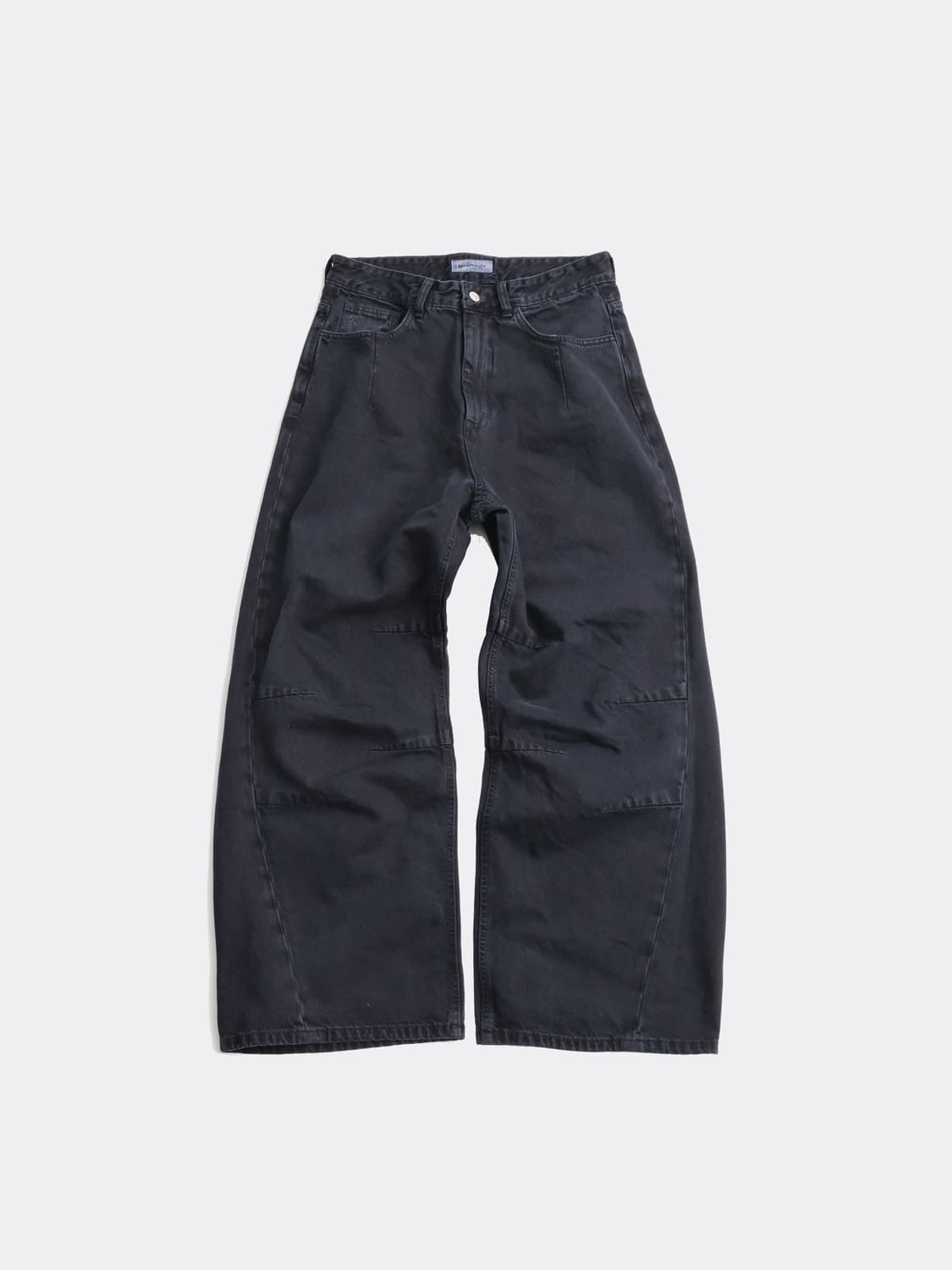 999휴머니티 AV PLEATS DENIM PANTS-NAVY 상품이미지1