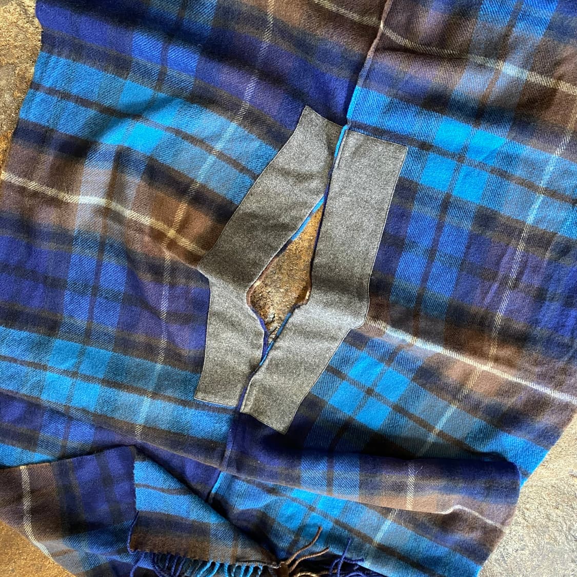 꼼데가르송 x lochcarron 머플러 상품이미지3