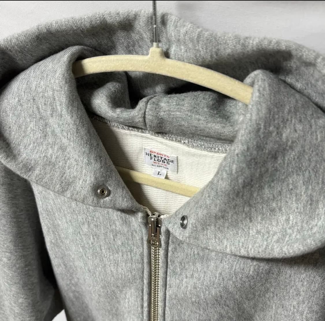 헤리티지플로스 후드집업 L 상품이미지2