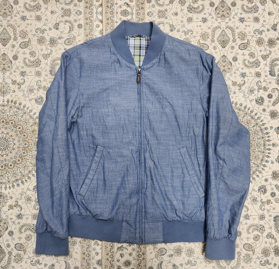 유니클로 면 봄버 자켓 M 상품이미지1