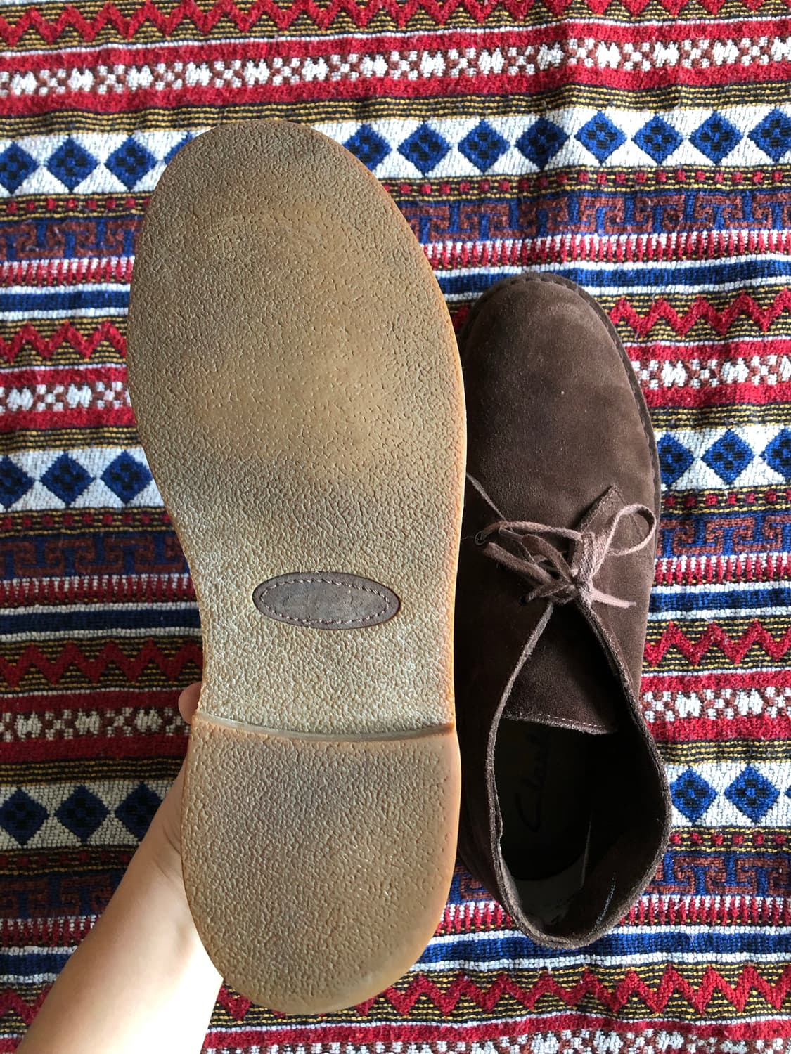 클락스 데져트부츠 브라운 275 상품이미지6