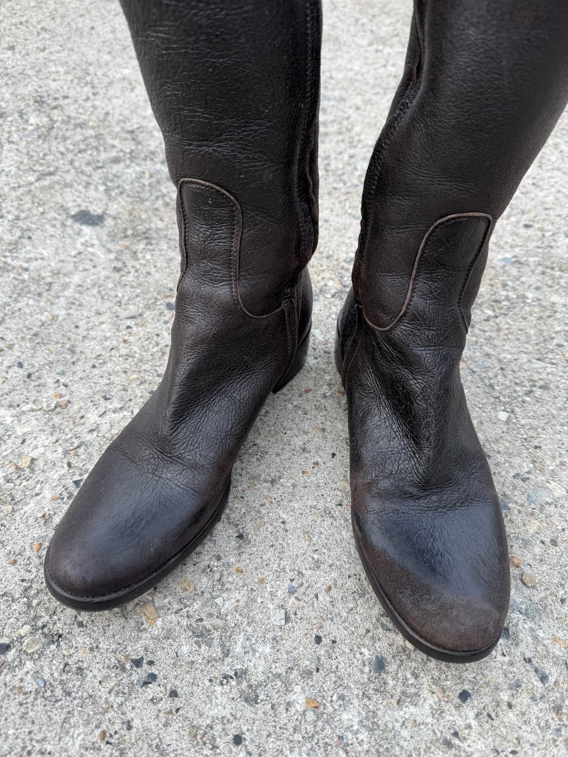 질샌더 레더 부츠 상품이미지2