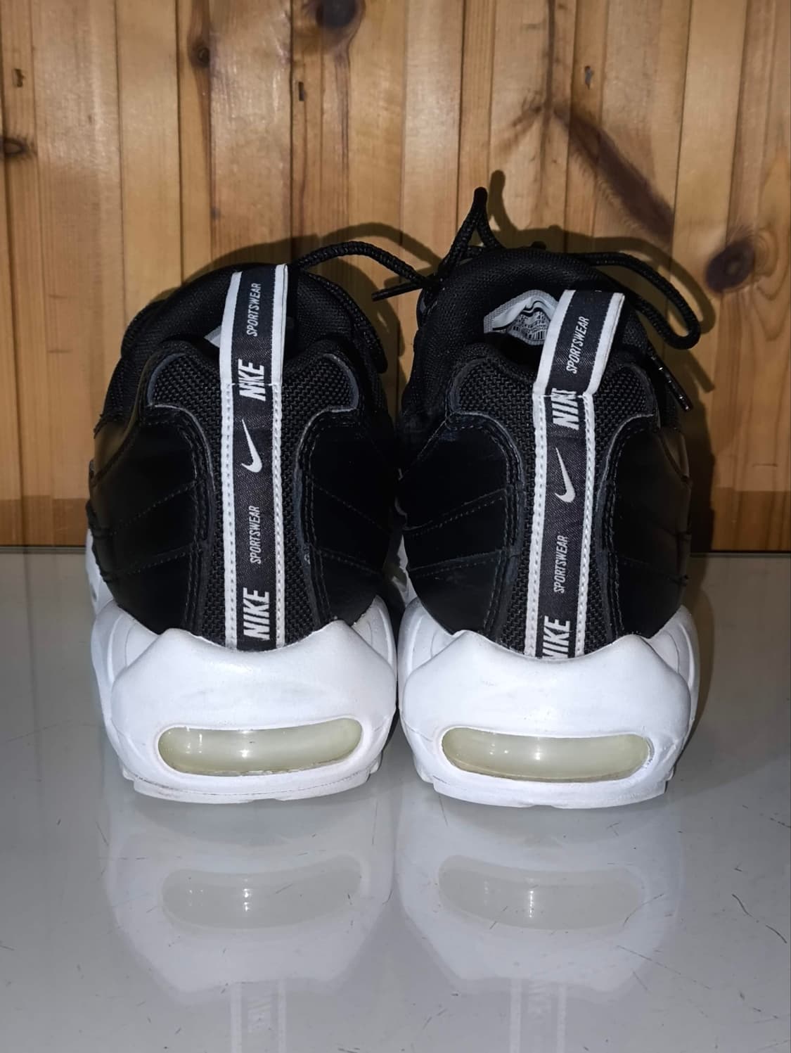 250mm 나이키 에어맥스 95 오버브랜딩 블랙 상품이미지8