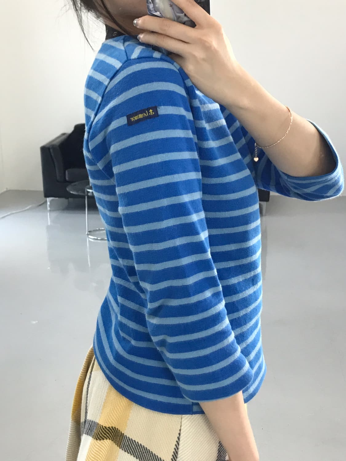 Le Minor Striped Long Sleeve T-Shirts 상품이미지3