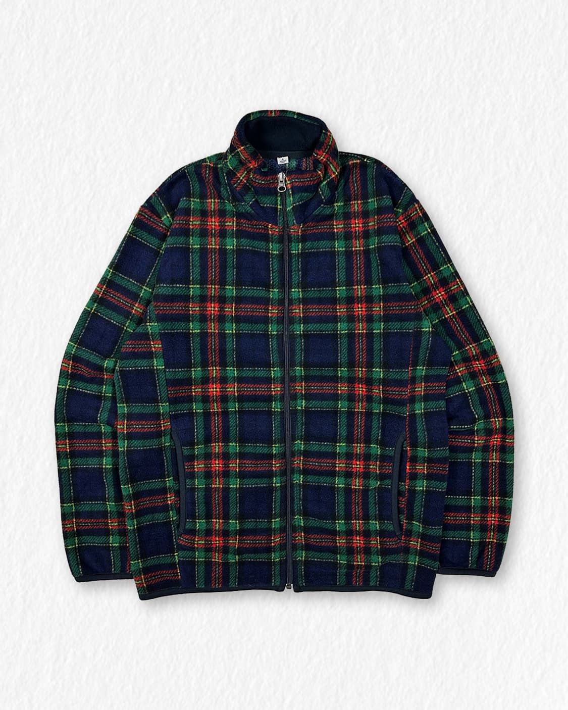 유니클로 체크 후리스 상품이미지1