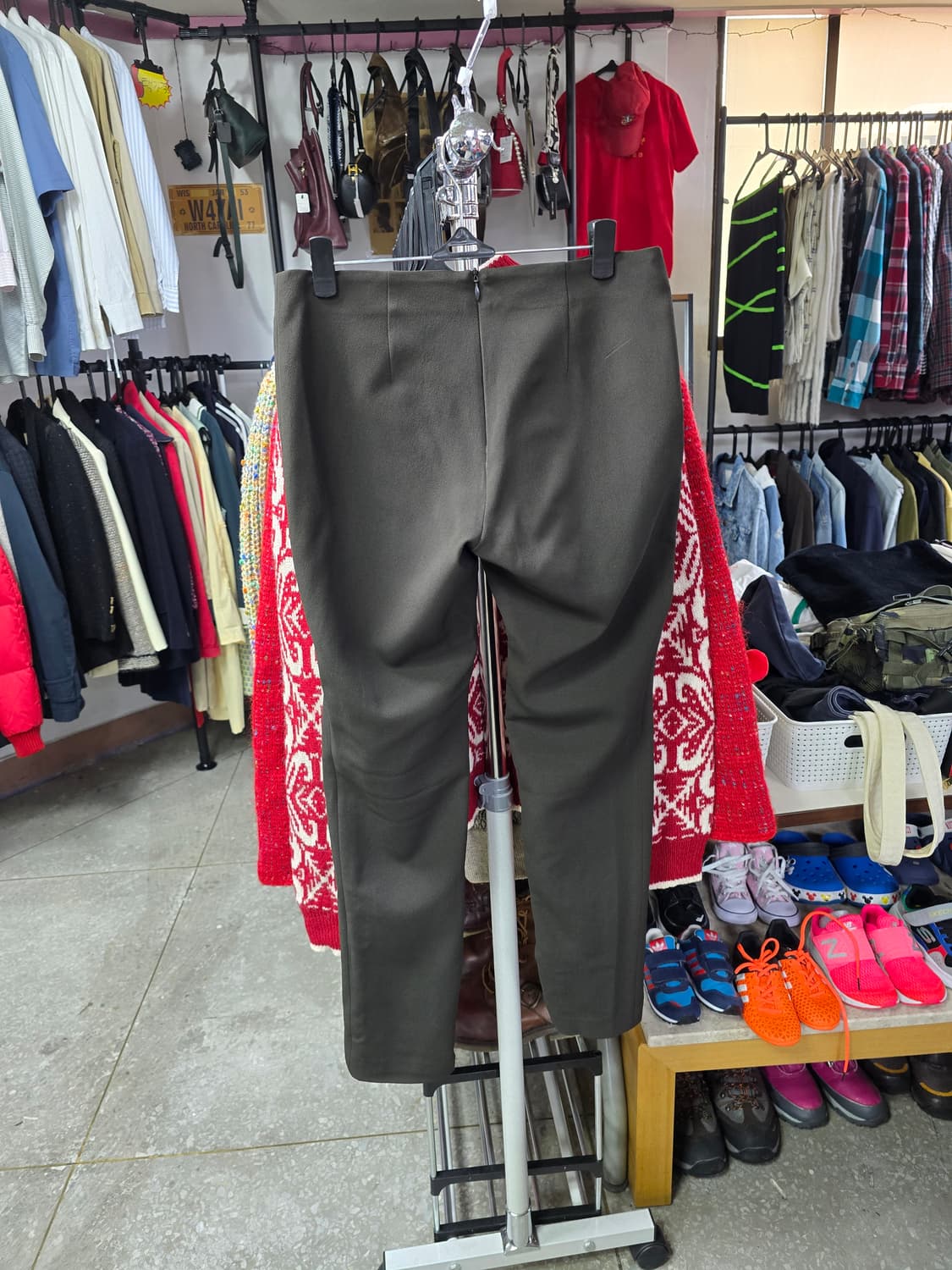 닐바렛 블랙 레더 레깅스 (1281) 상품이미지2