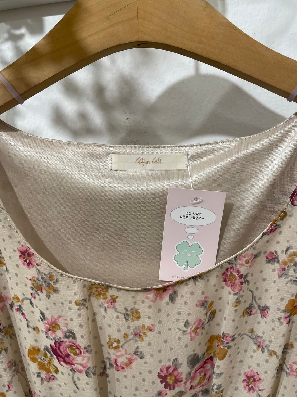 잔꽃 도트 미니 원피스 상품이미지6