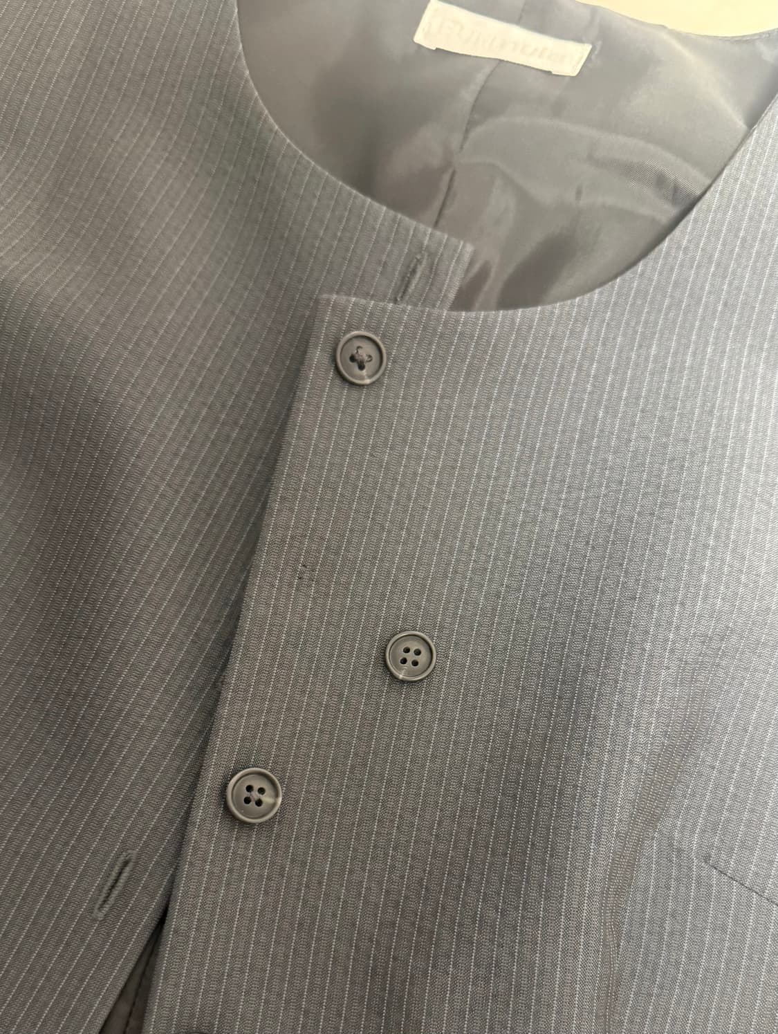 버뮬라 STRIPED BUTTON VEST (STRIPE) 상품이미지6