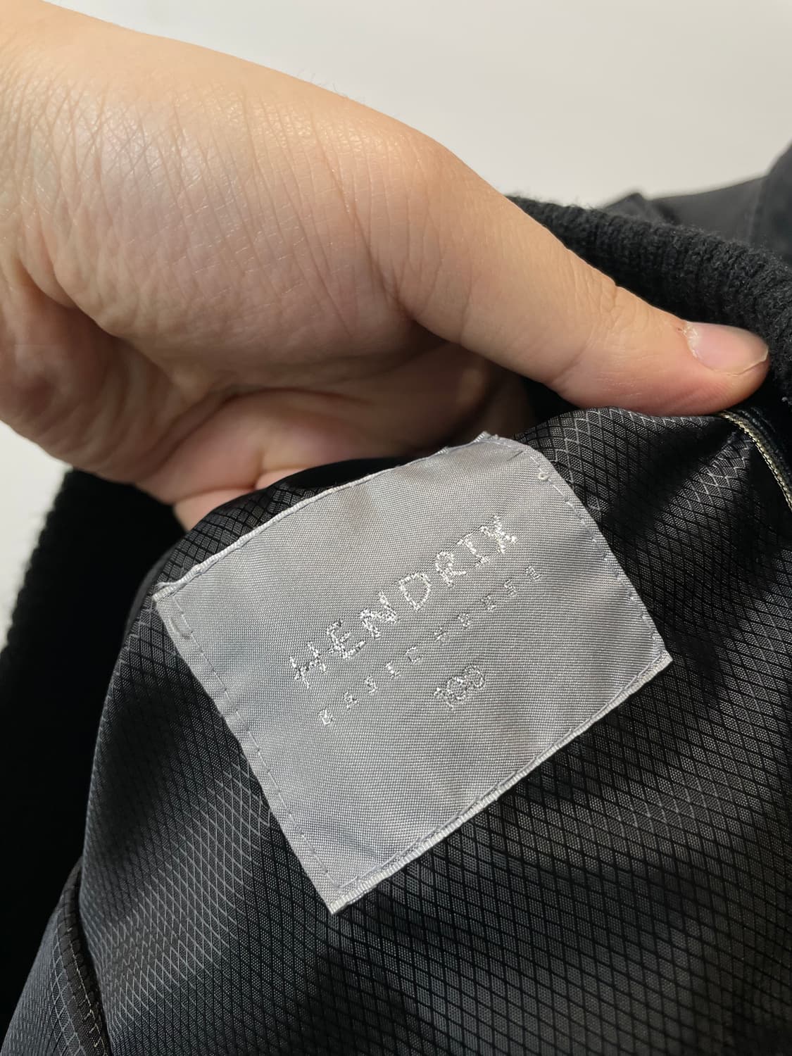 (100) Hendrix 양가죽 봄버 블루종 자켓 상품이미지4