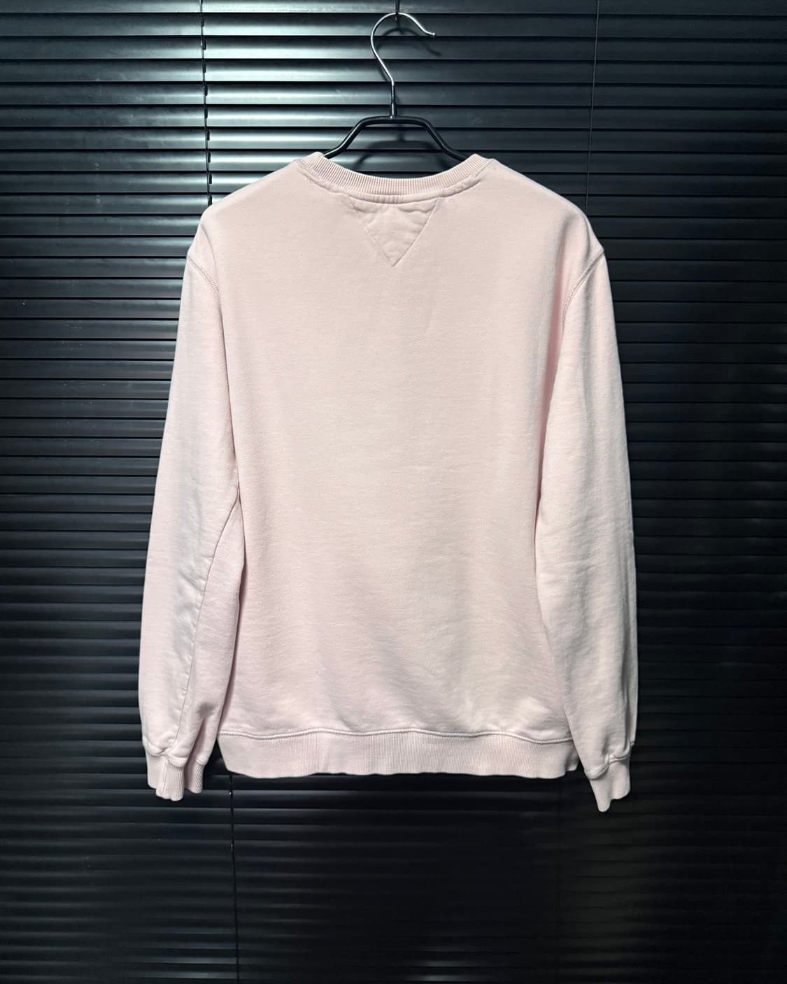 타미 힐피거 핑크 맨투맨 스웻 셔츠 로고 자수 S 90 라운드넥 로리 상품이미지6