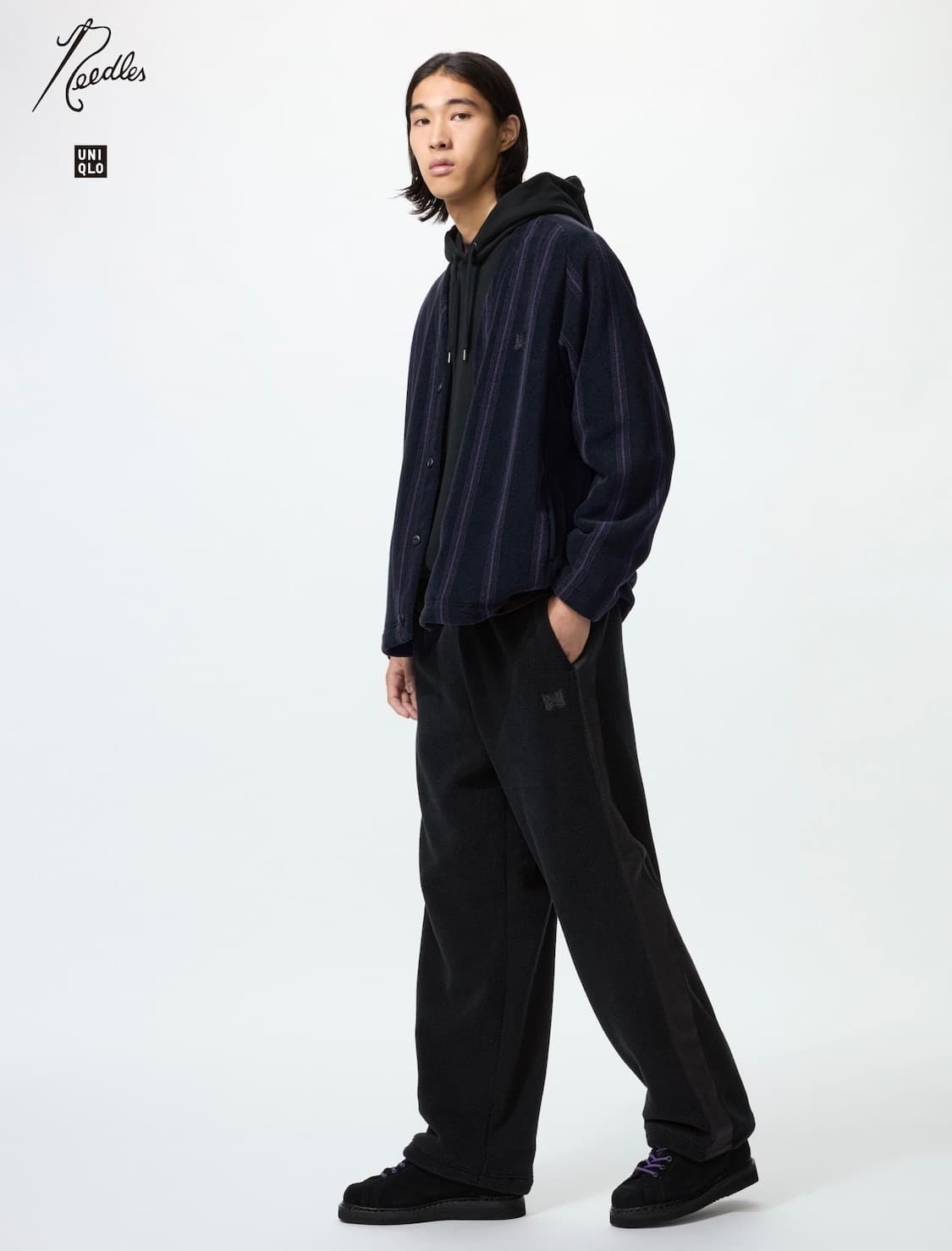 유니클로 니들스 후리스 와이드팬츠 L(68-74cm) 새상품 상품이미지1