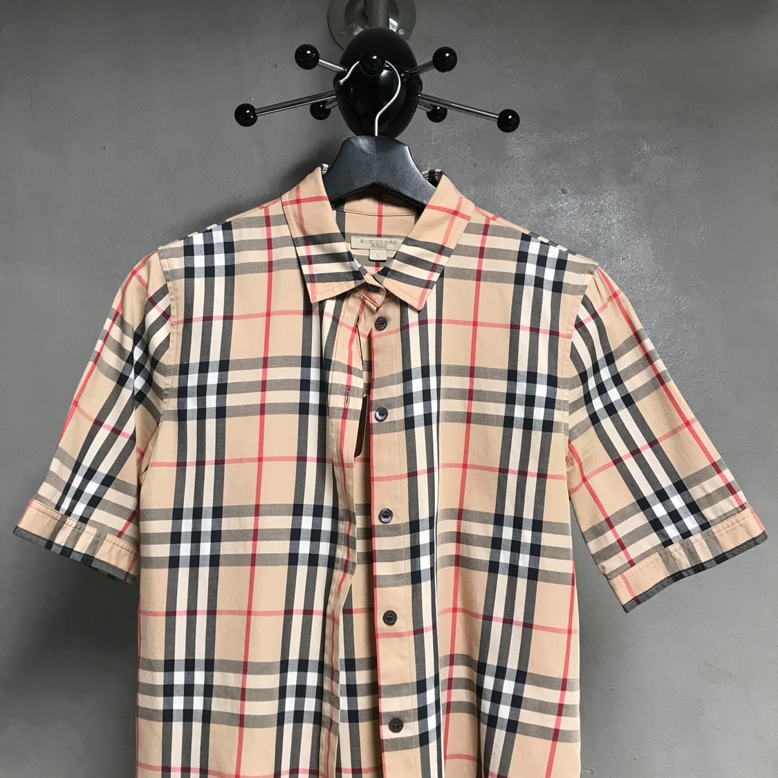 버버리 브릿 반팔 셔츠 S 상품이미지2