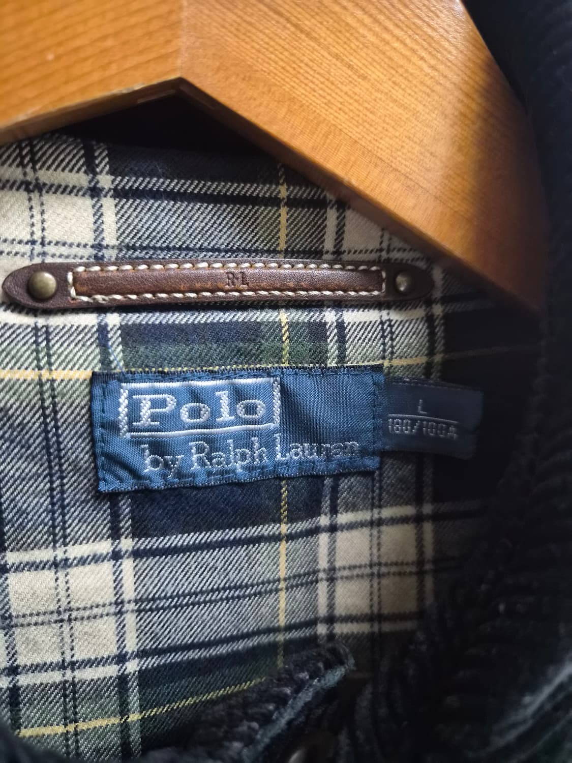 L) 폴로 랄프로렌  퀼팅 자켓 팝니다 상품이미지3