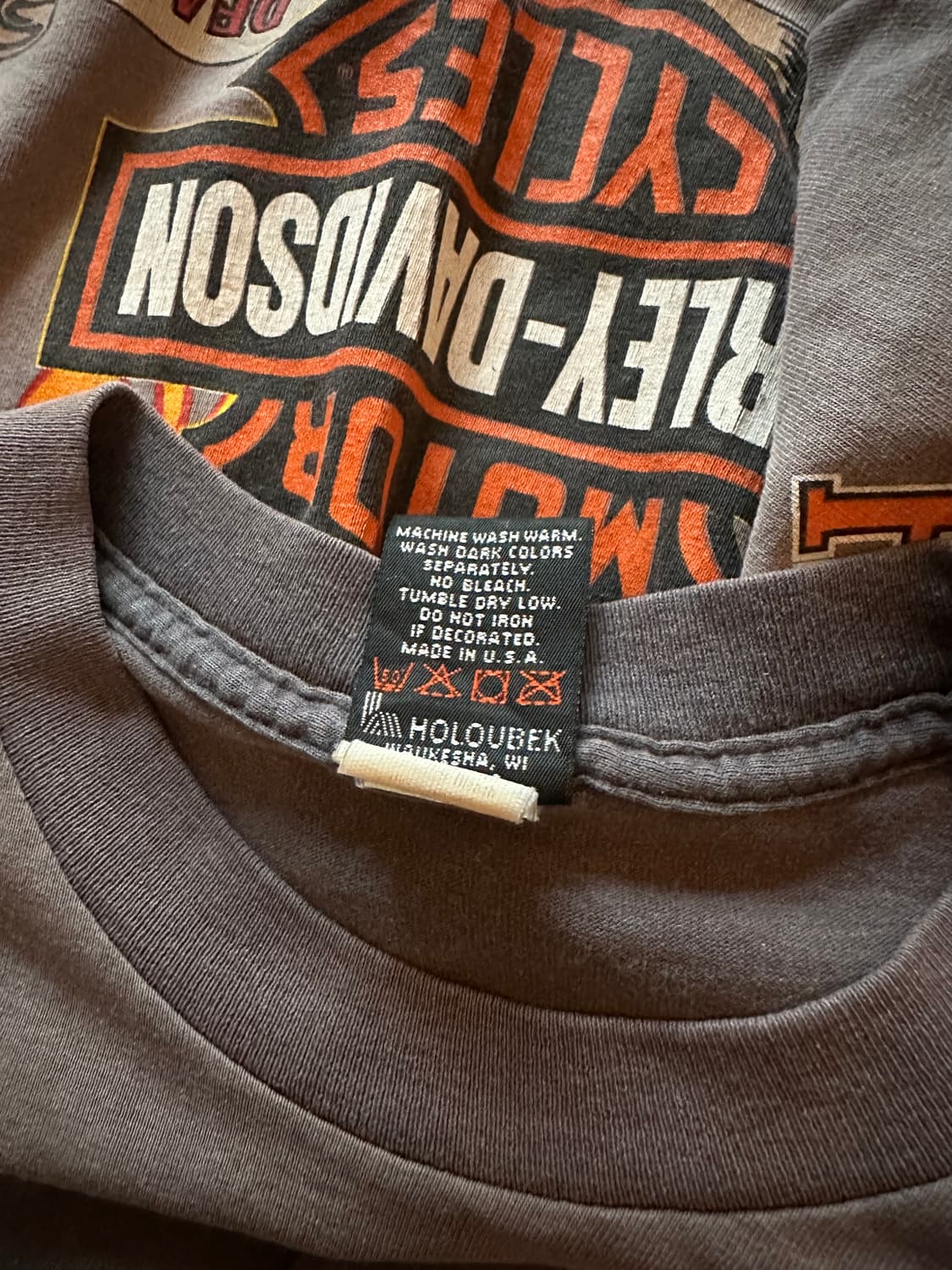 90s USA Vintage Harley Davidson T Shirt 상품이미지8