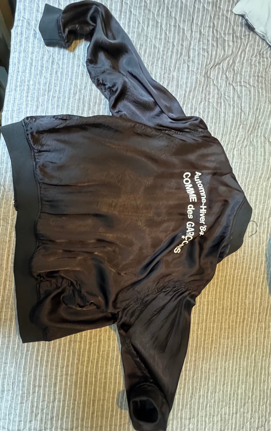 Cdg 꼼데가르송 스태프 블루종 자켓 XXL 상품이미지2