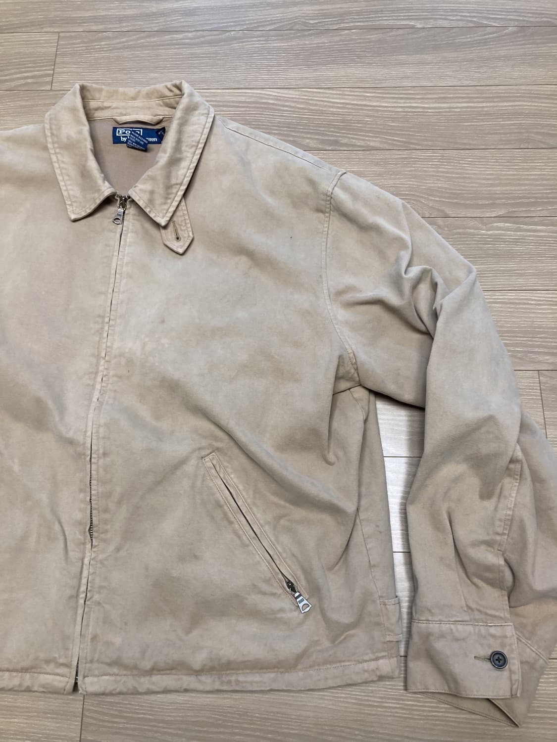 올드 폴로 블루라벨 노포니 드리즐러 자켓 상품이미지2