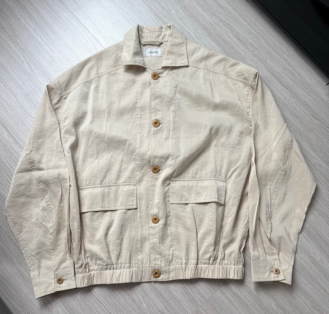 르메르 19ss 드라이실크 블루종 50 상품이미지5