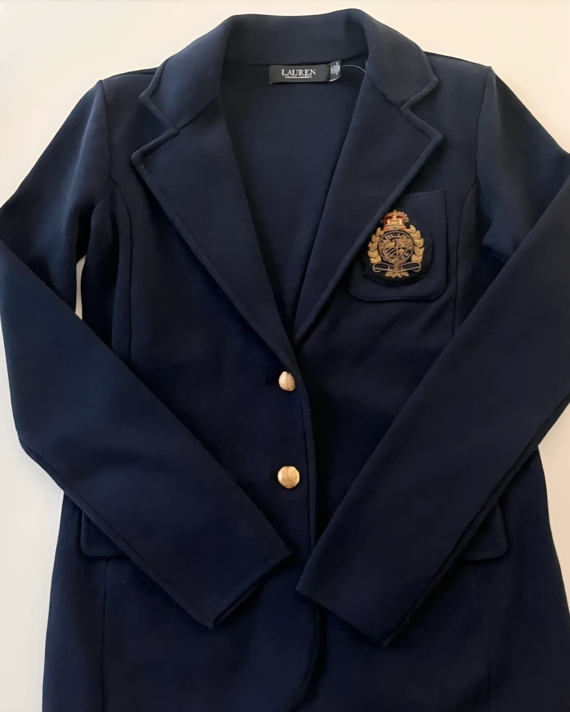 랄프로렌 금장자수 니트 66~77 블랙라벨 상품이미지1