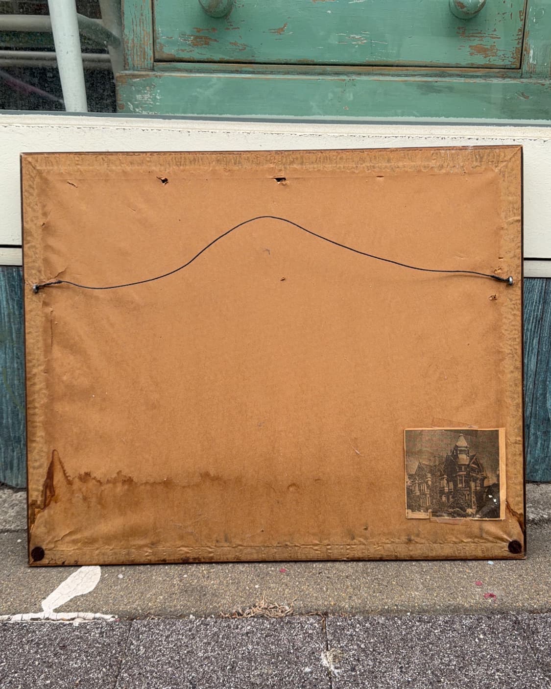 빈티지 소품 샌프란시스코 나무 액자 상품이미지5