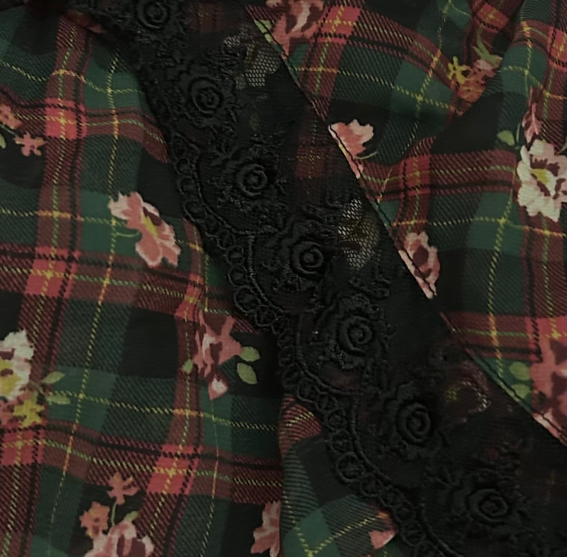 빈티지 레이스 플라워 원피스 상품이미지2