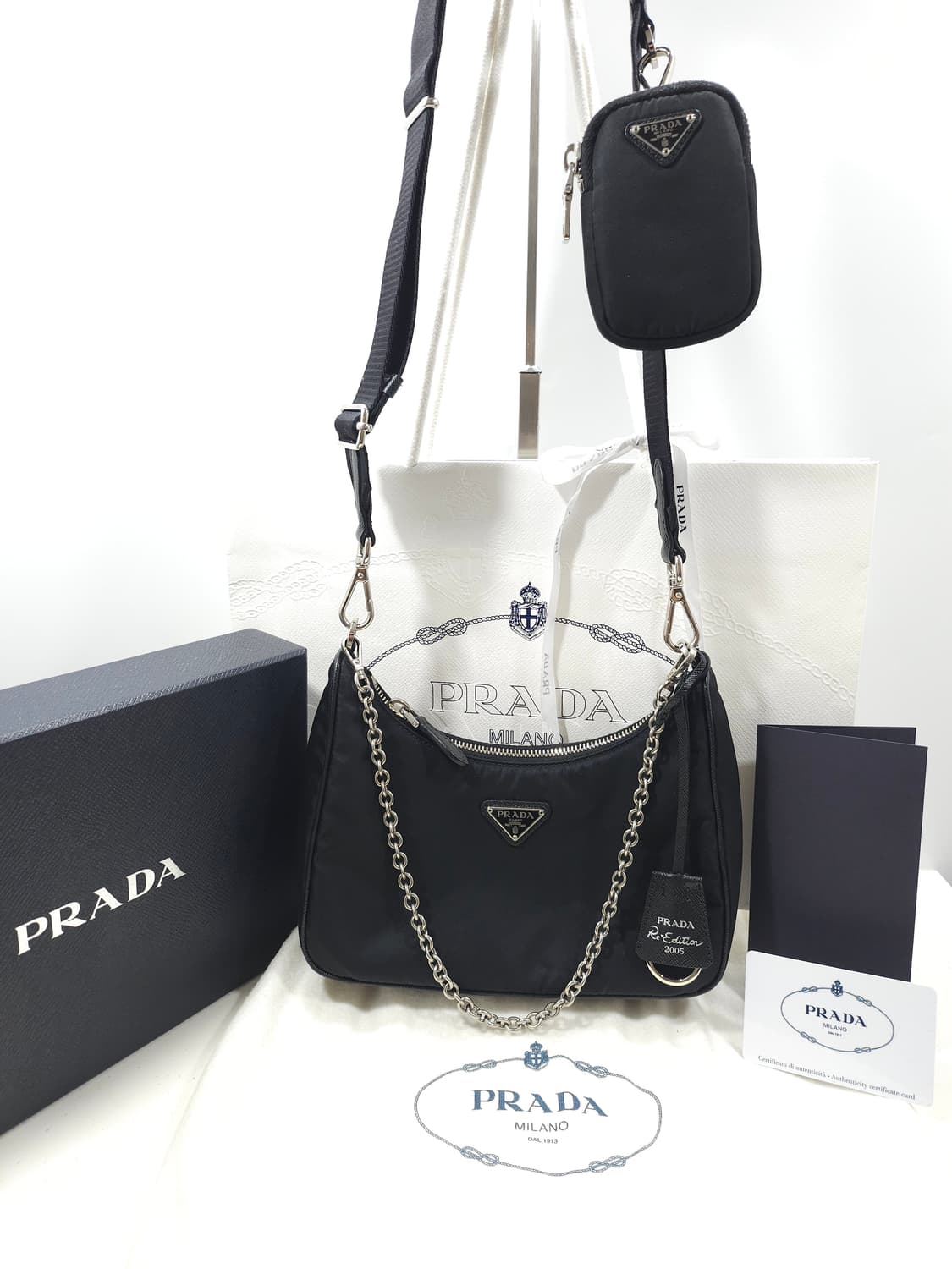[정품]프라다 리에디션 2005 리나일론백 상품이미지1