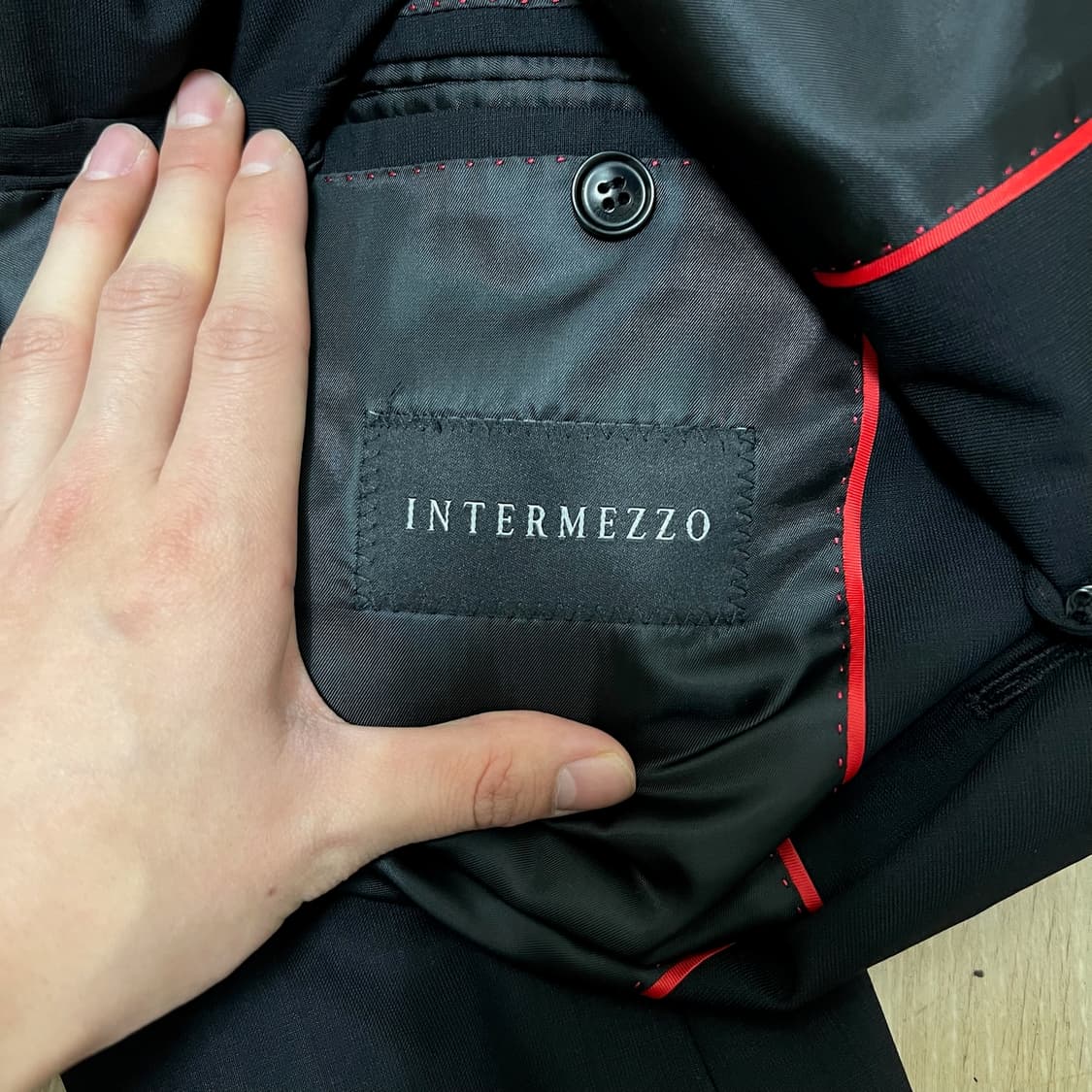 인터메조 남성 싱글 정장 자켓 XL/105  상품이미지5