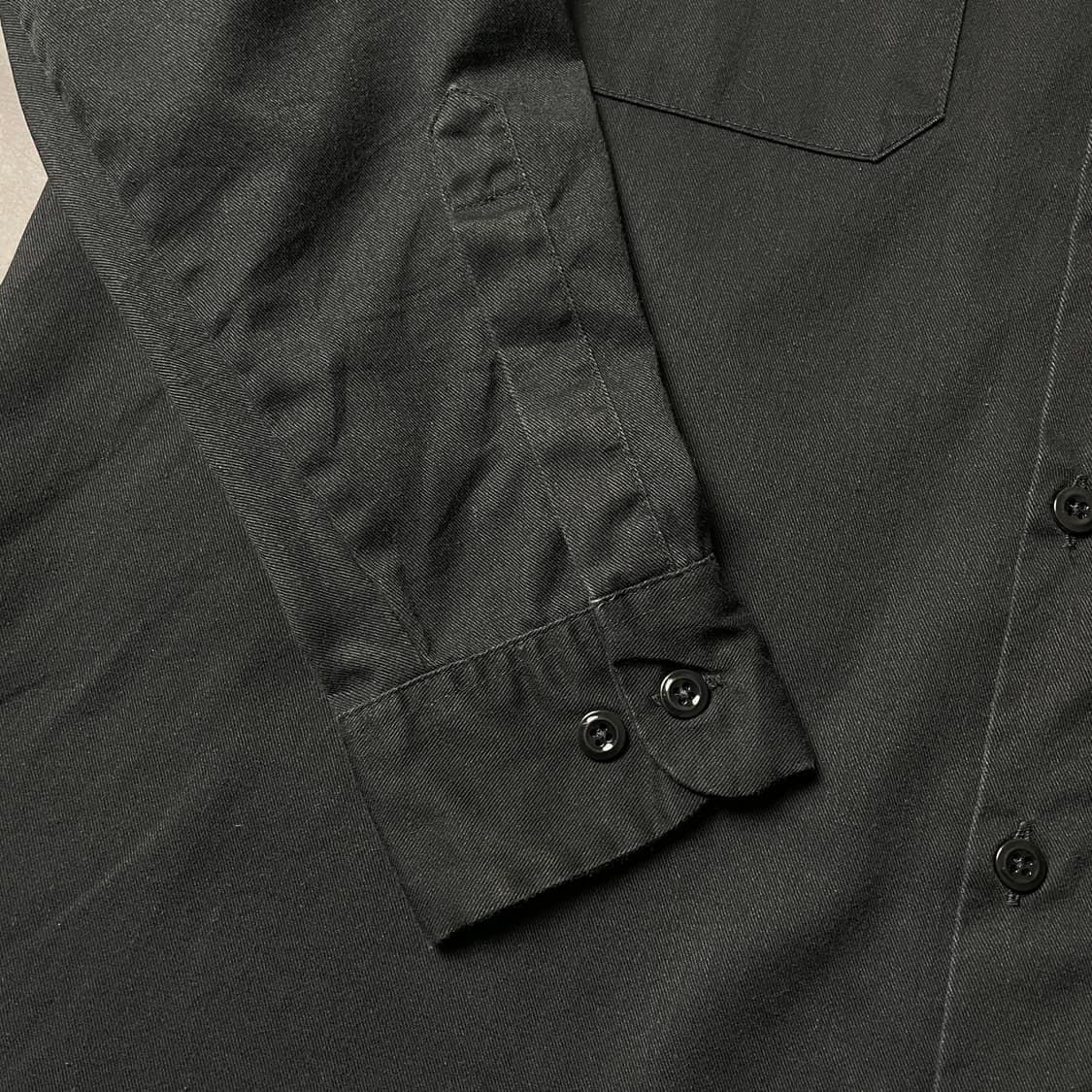 DICKIES 디키즈 빈티지 블랙 플랩포켓 워크 셔츠 A00910 상품이미지5