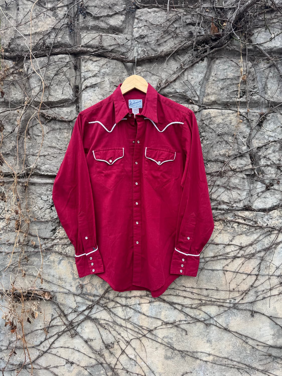 70~80s 락마운트 빈티지 요크라인 웨스턴 셔츠 m 상품이미지1