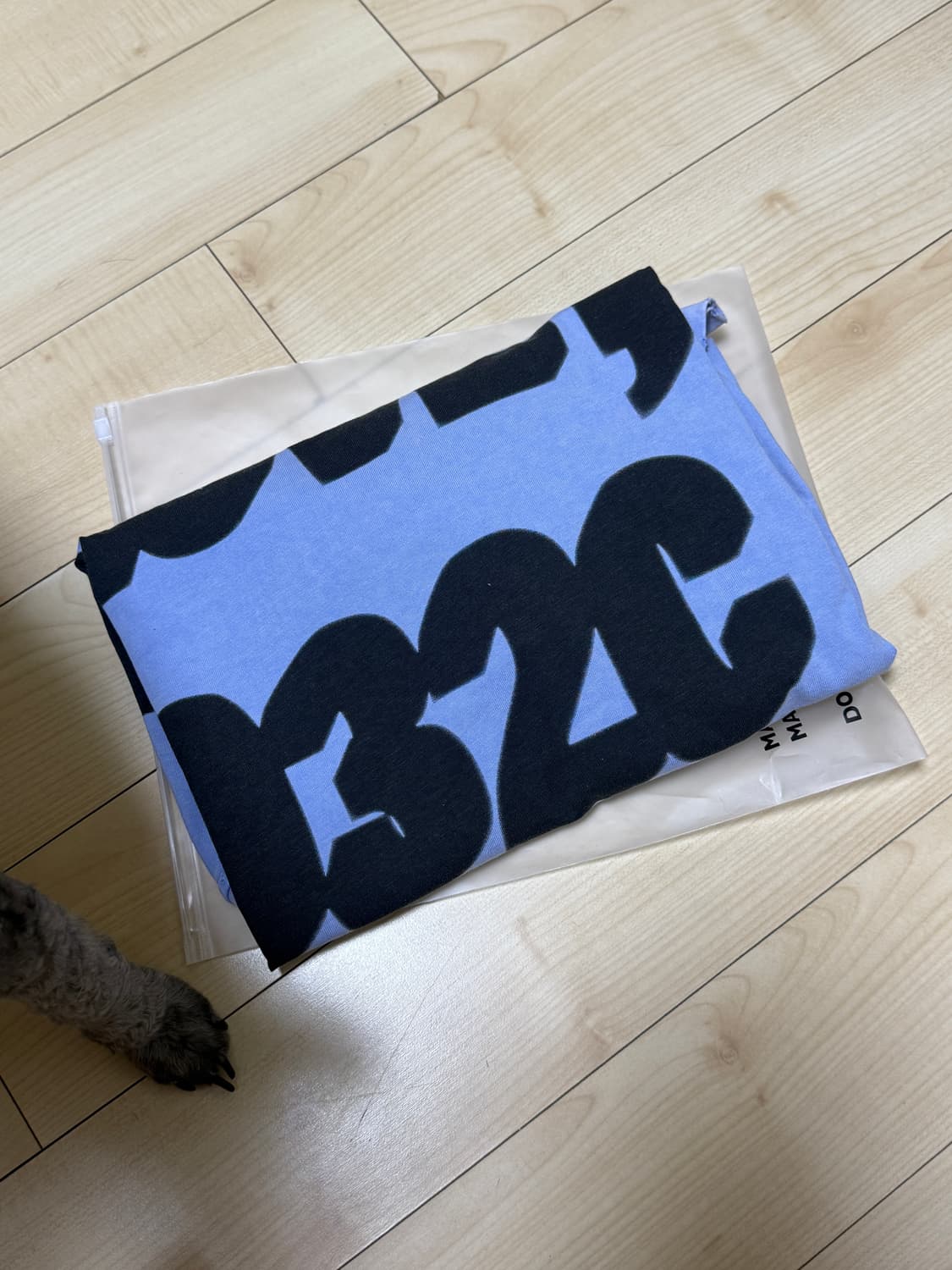 032c LOVE 워싱 티셔츠 상품이미지3