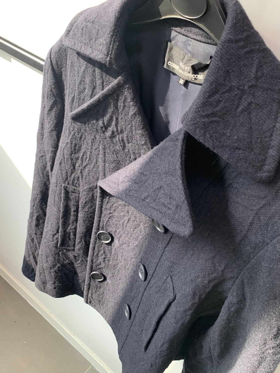 꼼데가르송 트리콧 피코트 m 상품이미지3