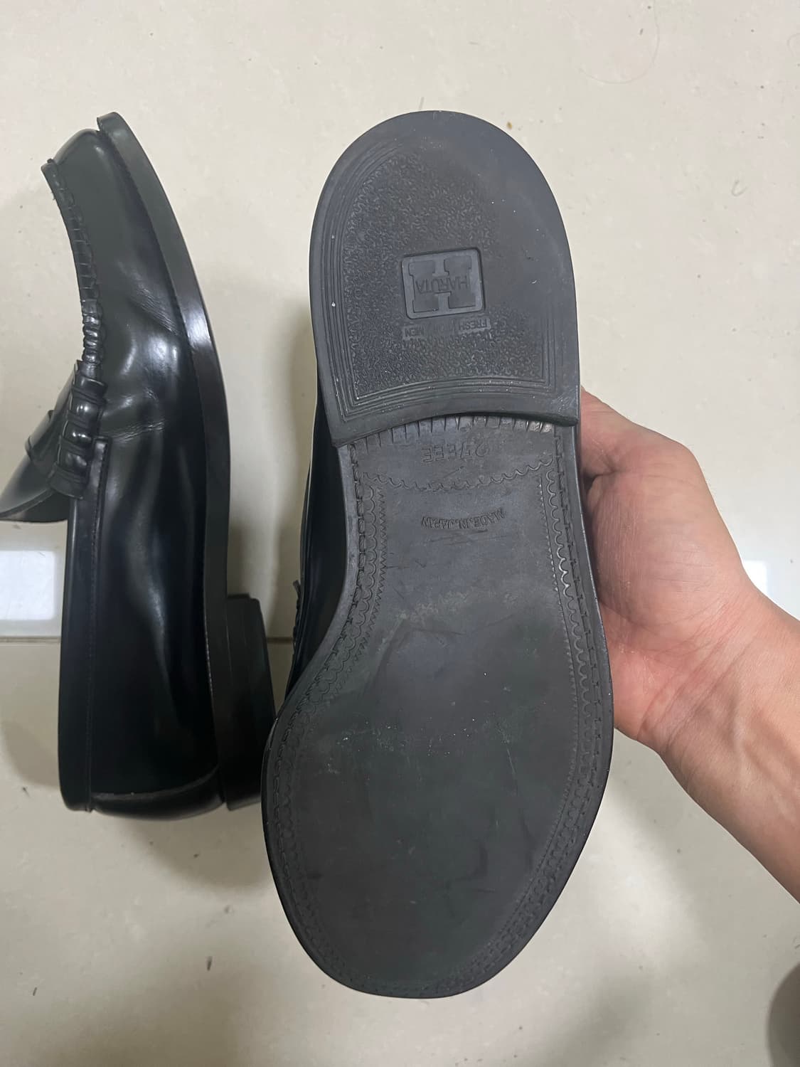 Haruta Penny Loafers Black - Made in Jap 상품이미지6