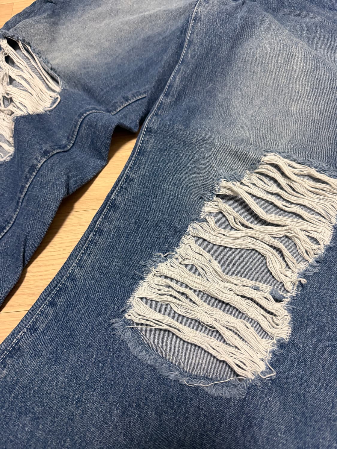 Mekool 빈티지 와이드 데님팬츠 M 상품이미지2