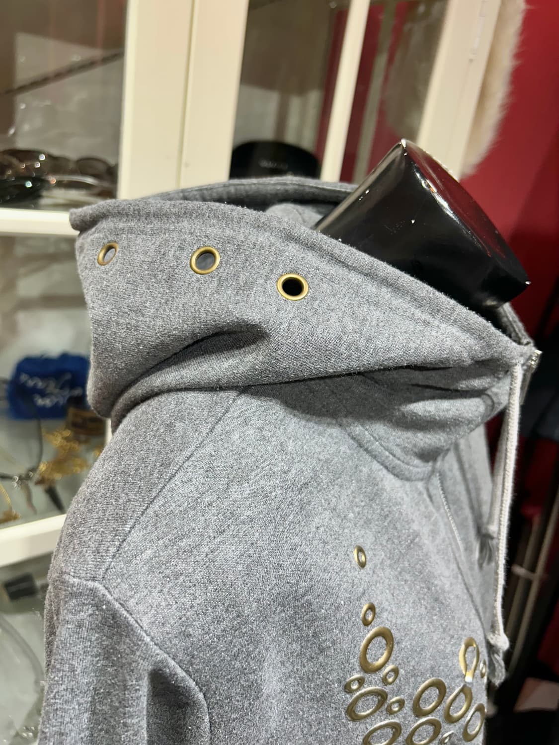 PPFM hooded zip up PPFM 스터드 디테일 후드집업 상품이미지4