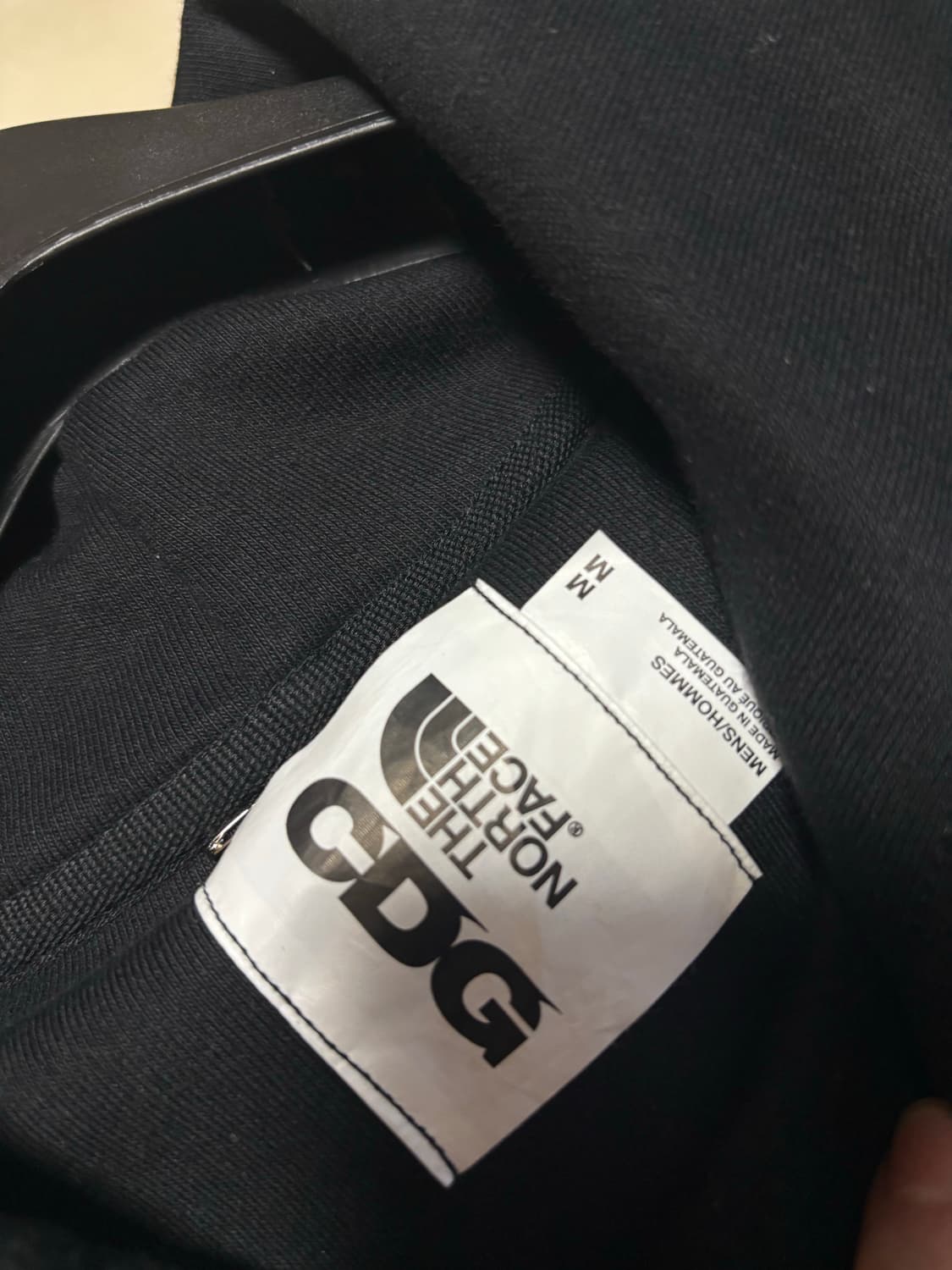 노스페이스 꼼데가르송 콜라보 후드 상품이미지4