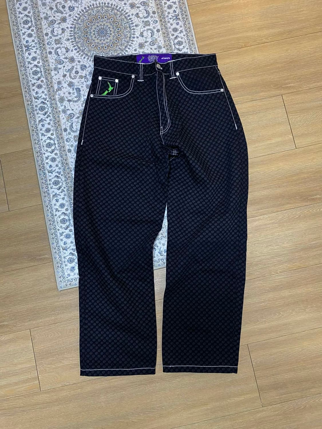 Always do what you should do 데님 팬츠 청바지 상품이미지1