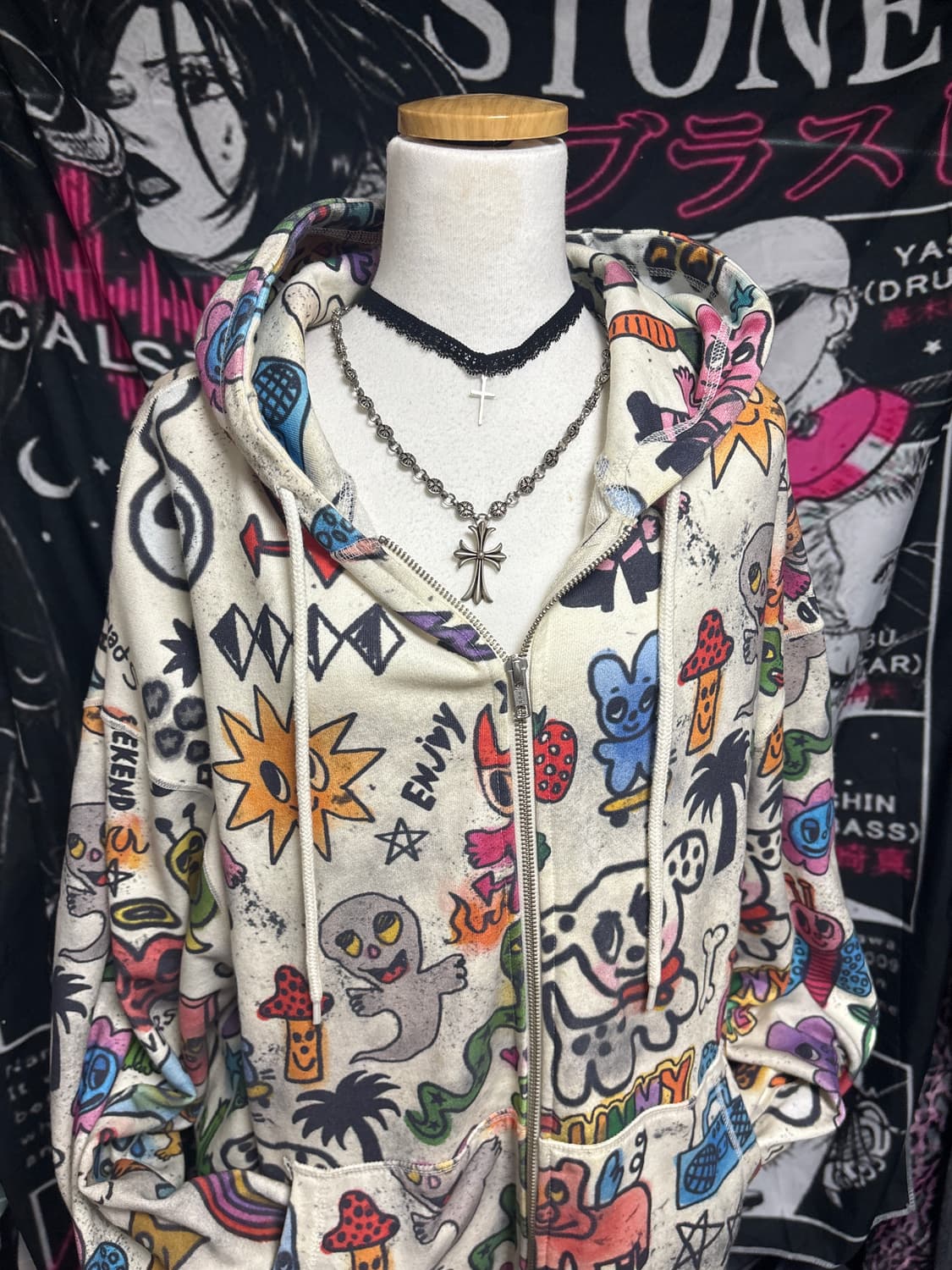 위캔더스 후드집업 XL 상품이미지2