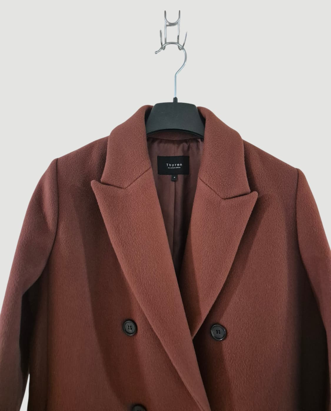 [66]티렌 여자 양모 캐시미어 롱코트 상품이미지2