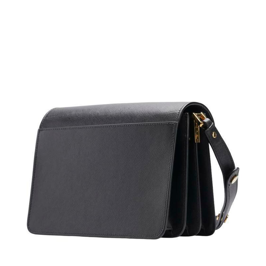 (중고) 마르니 블랙 사피아노 트렁크 미듐 숄더백 상품이미지2