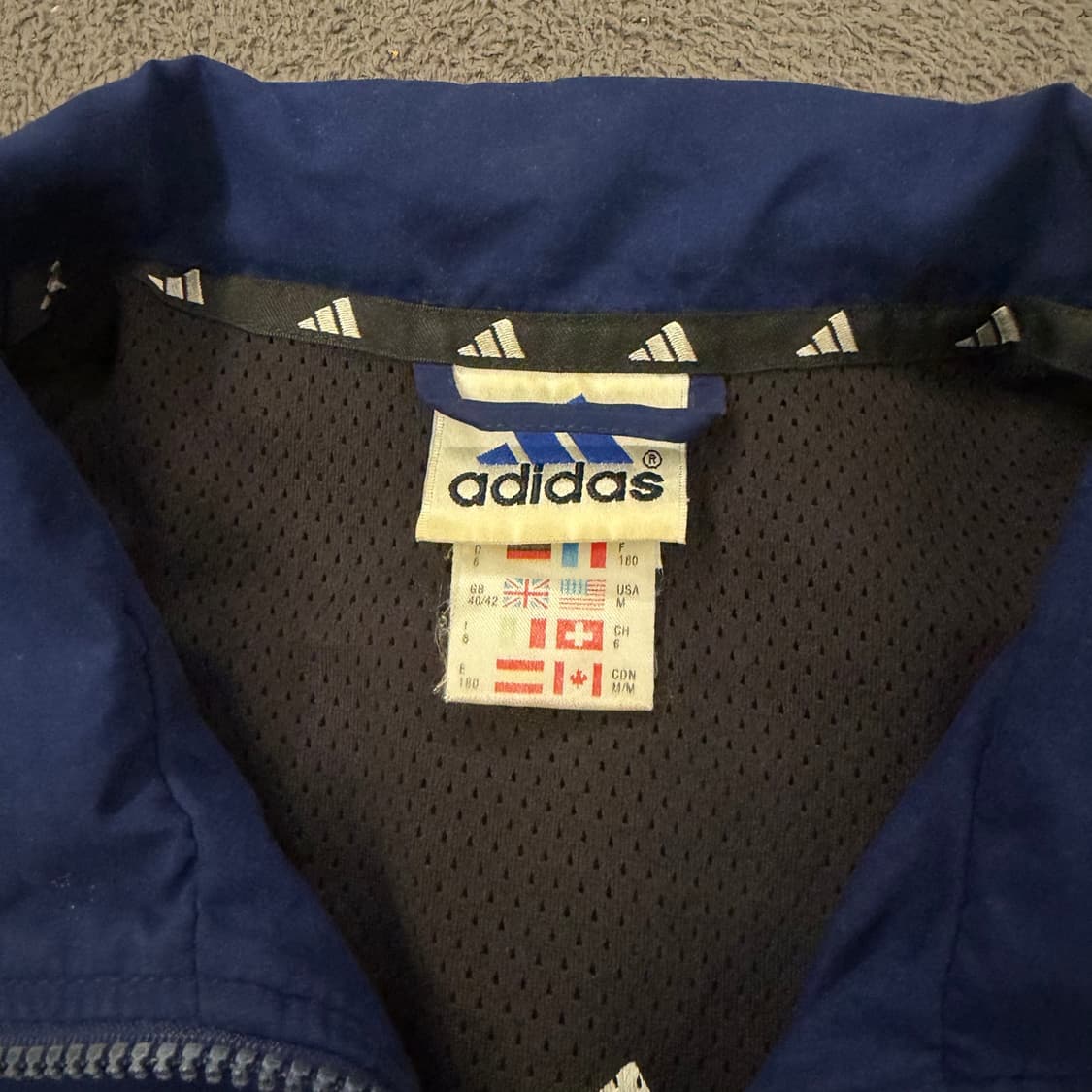 [정품/M] 아디다스 올드스쿨 바람막이 자켓 상품이미지5