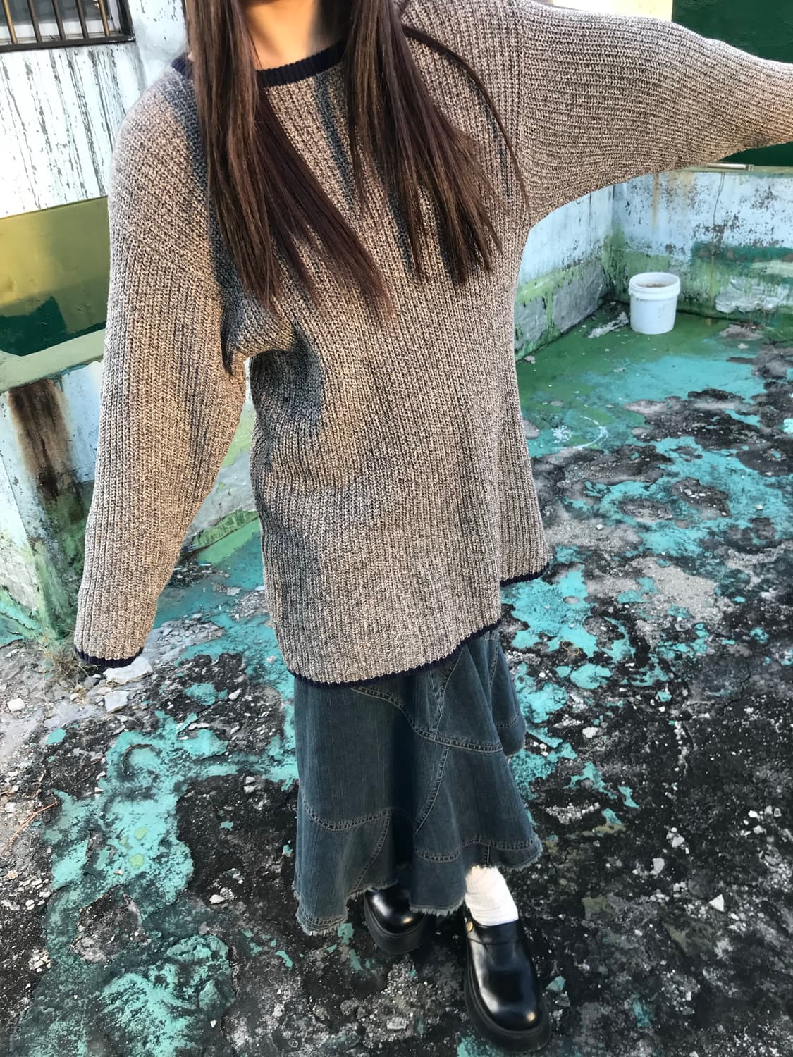 캘빈클라인 루즈핏 니트 상품이미지5