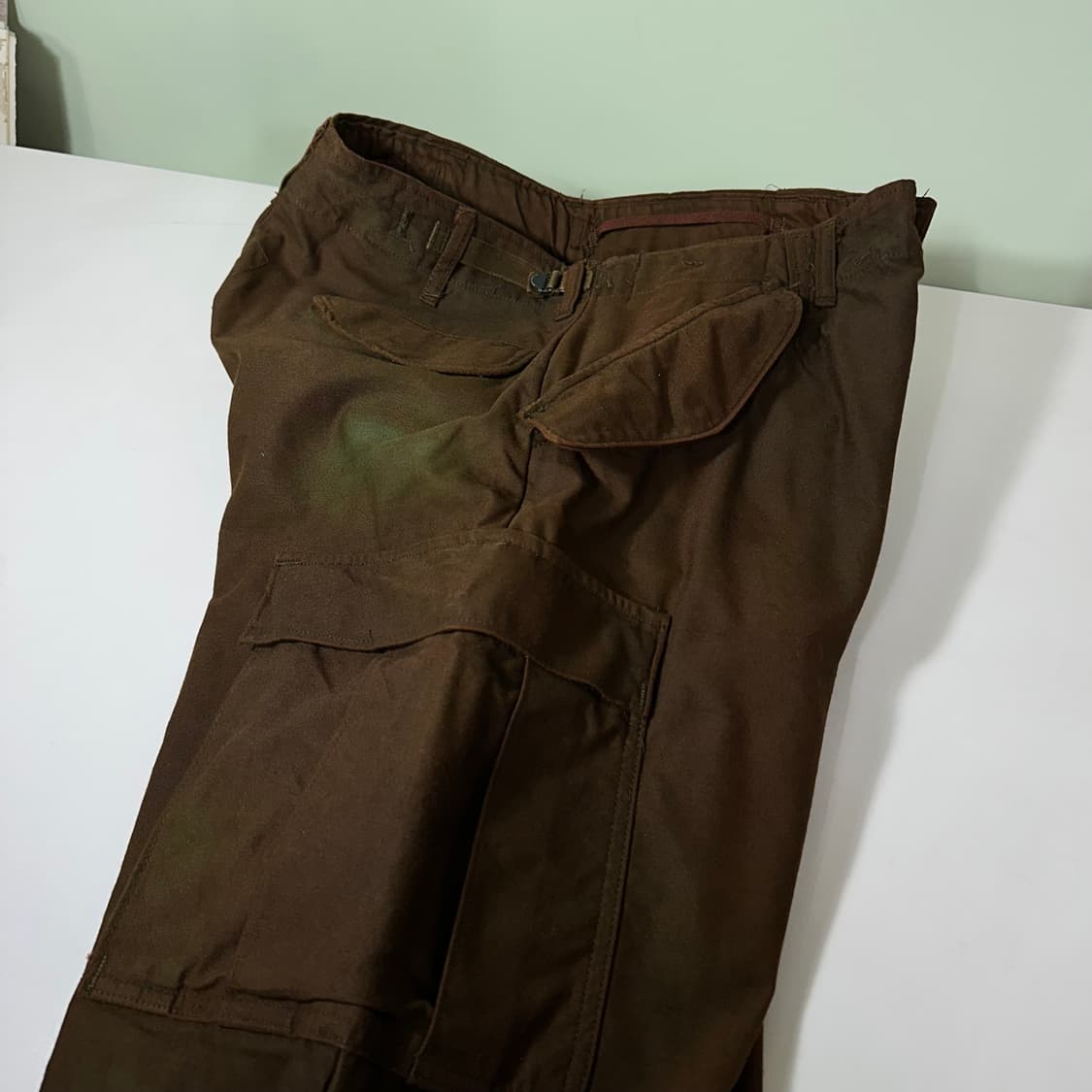 M US ARMY 딥카키 레귤러핏 유틸리티 카고팬츠 상품이미지1