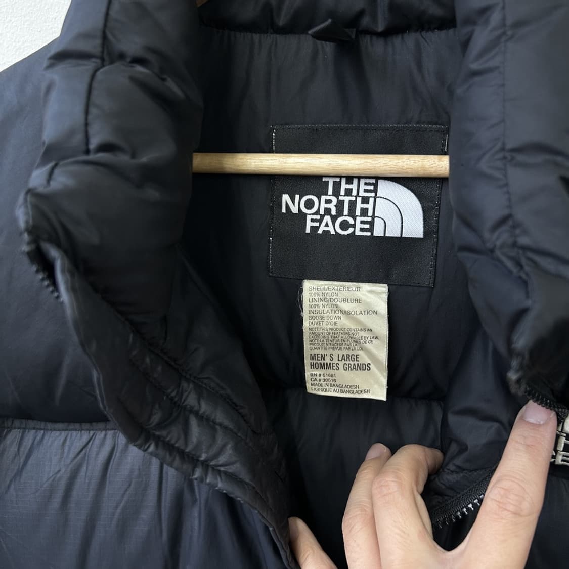 15392 - 노스페이스 700 눕시 블랙 패딩 상품이미지3