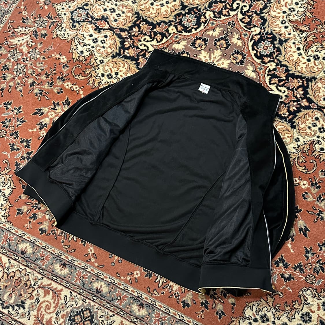 챔피온 벨루어 벨벳 y2k 트랙탑 져지 (XL)  상품이미지7