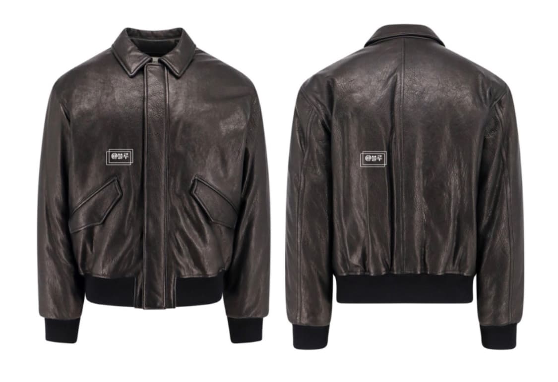 생로랑 가죽자켓 50사이즈 상품이미지2