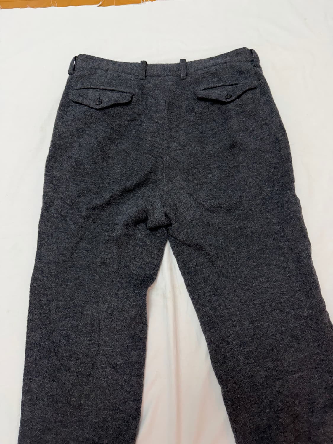 00s 이세이 미야케 아카이브 울 와이드팬츠 그레이 상품이미지2