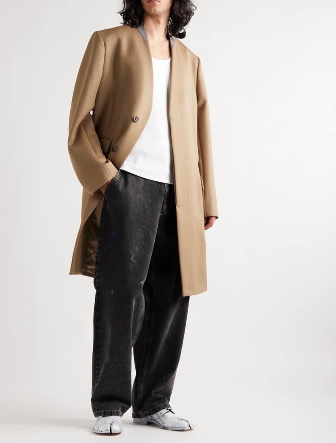 메종마르지엘라 페인팅 데님 팬츠 상품이미지8