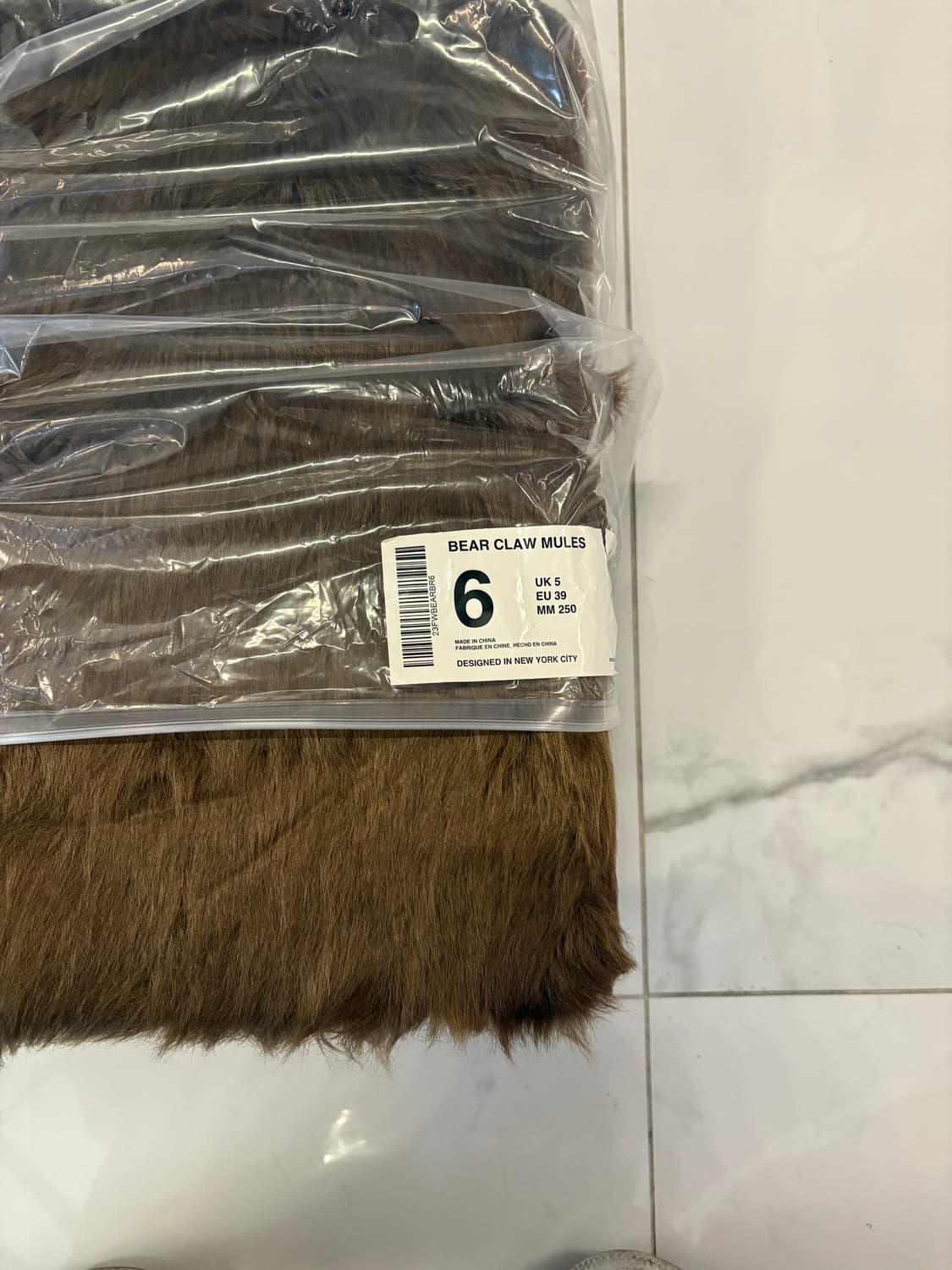 브레이브스트 스튜디오 베어 클로 뮬 브라운 상품이미지3