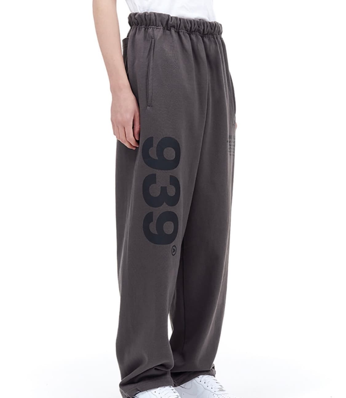 아카이브 볼드 939 로고 스웻팬츠 다크 그레이 조거팬츠 트레이닝 상품이미지1